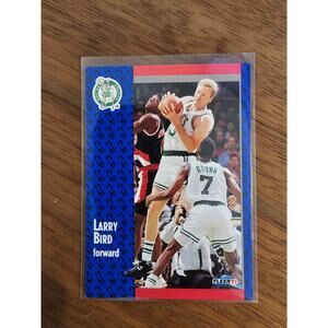 Larry Bird 1991-1992 Fleer #8 - Boston Celtics - Freshly Opened